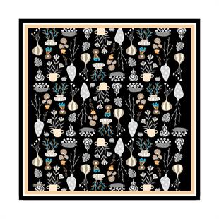 Cristela Pilise Soft Eşarp Siyah