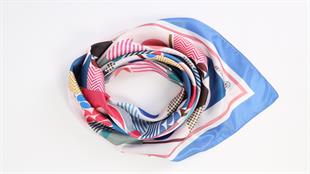 Vual Scarf Blue