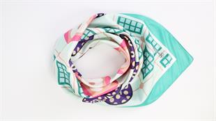 Vual Scarf Turquiose