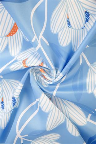 Daphne Twill Scarf Indigo