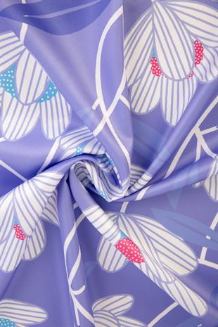 Daphne Twill Scarf Purple