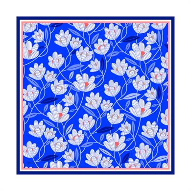 Daphne Twill Scarf Sax