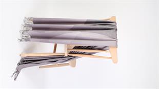 Desenli Mor Şardonlu Paşmina Şal 