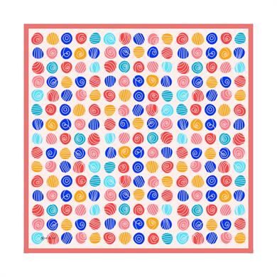 Dora Twill Scarf Powder