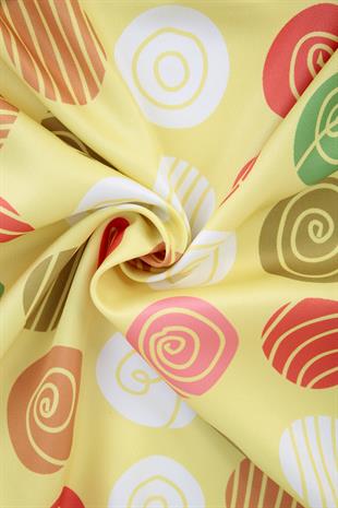 Dora Twill Scarf Yellow