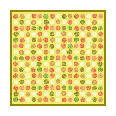 Dora Twill Scarf Yellow