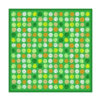 Dora Twill Scarf Green