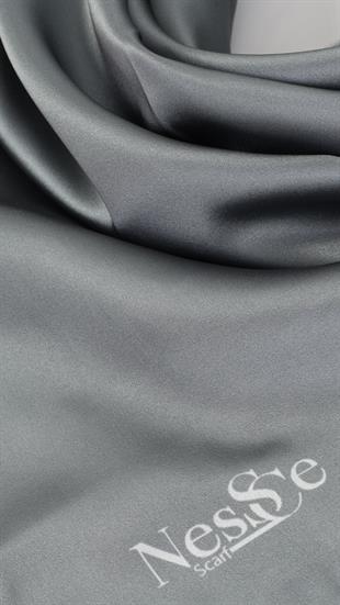 Düz Renk Açıkçağla İthal İpek Eşarp