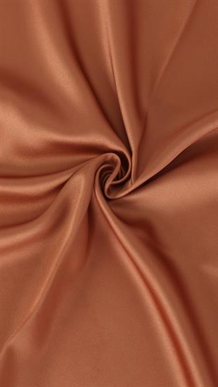 Düz Renk Hardal  İthal İpek Eşarp