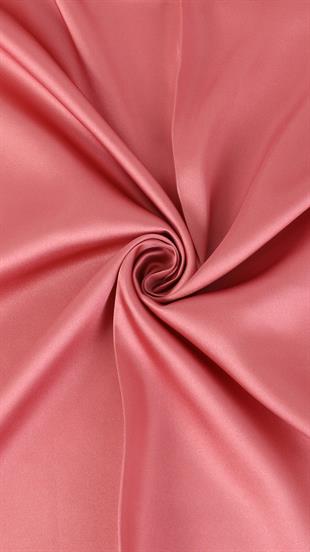 Düz Renk Pembe İthal İpek Eşarp