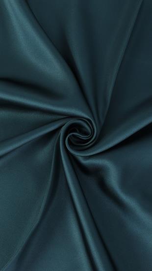 Düz Renk Petrol İthal İpek Eşarp