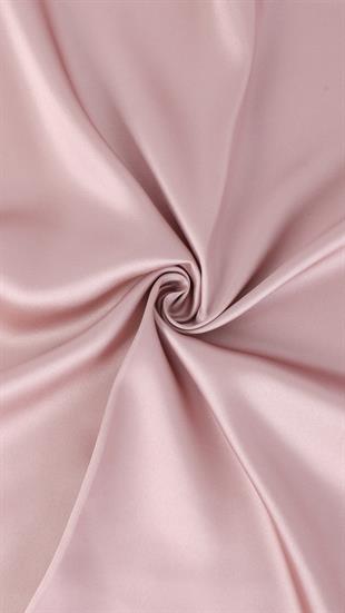 Düz Renk Pudra İthal İpek Eşarp