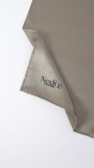 Düz Renk Yeşil İthal İpek Eşarp