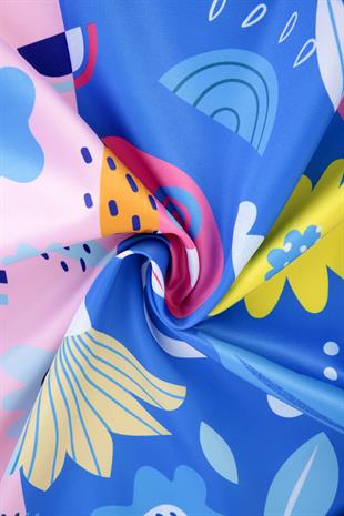 Eyalen Twill Scarf Blue