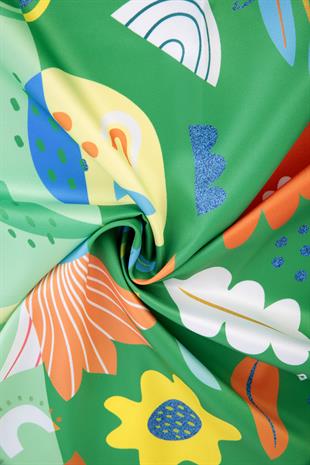 Eyalen Twill Scarf Green