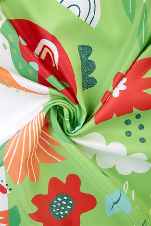 Eyalen Twill Scarf Green