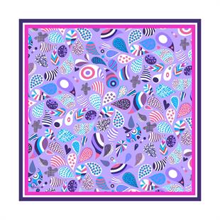 Helisia Pilise Twill Eşarp