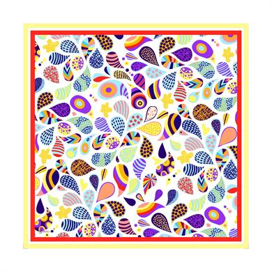 Helisia Twill Scarf Beyaz