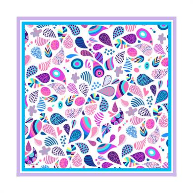 Helisia Twill Scarf Beyaz