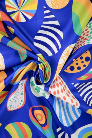 Helisia Twill Scarf Sax