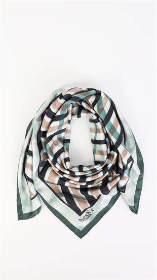 İthal İpek Saten Eşarp