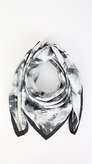 İthal İpek Saten Eşarp