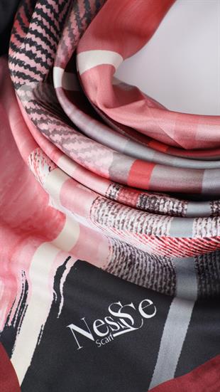 İthal İpek Saten Eşarp