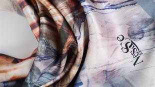 İthal İpek Saten Eşarp