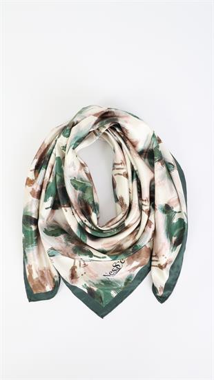 İthal İpek Saten Eşarp