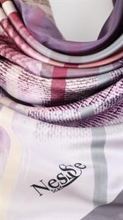 İthal İpek Saten Eşarp