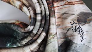 İthal İpek Saten Eşarp