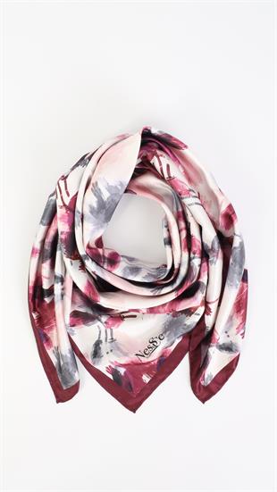 İthal İpek Saten Eşarp