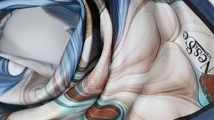 İthal İpek Saten Eşarp