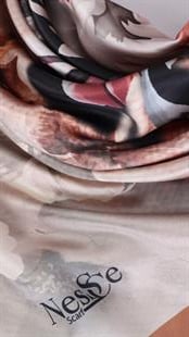 İthal İpek Saten Eşarp