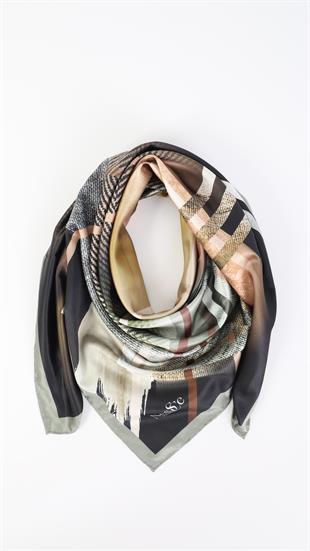 İthal İpek Saten Eşarp