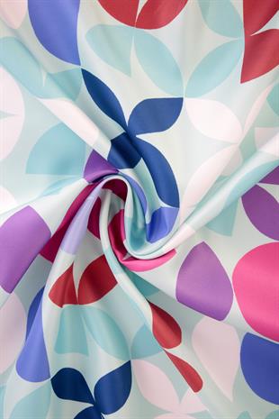 Laura Twill Scarf Turquiose