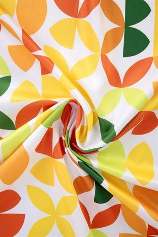 Laura Twill Scarf Orange