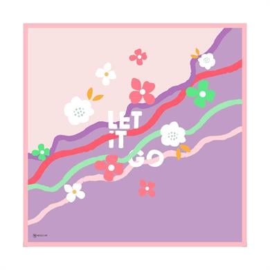 Let It Go Twill Scarf Lilac