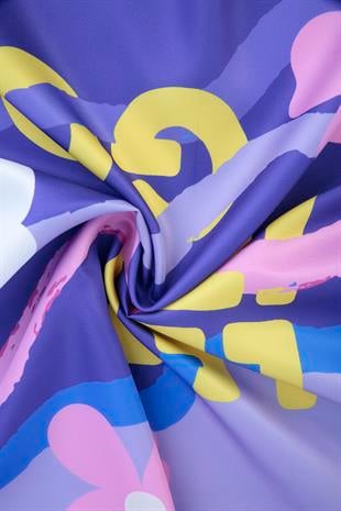 Let It Go Twill Scarf Purple