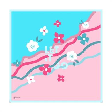 Let It Go Twill Scarf Pink