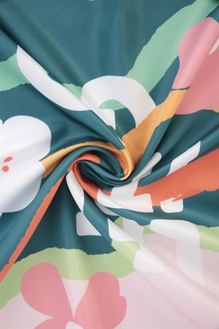 Let It Go Twill Scarf Petrol