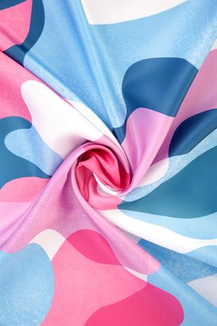 Lia Twill Scarf Açık Blue