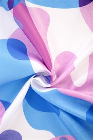 Lia Twill Scarf Purple