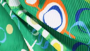 Lilith Pilise Twill Eşarp Yeşil