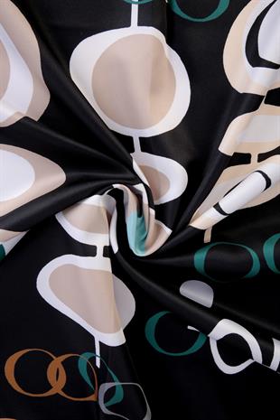 Lilith Twill Scarf Black