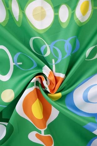 Lilith Twill Scarf Green