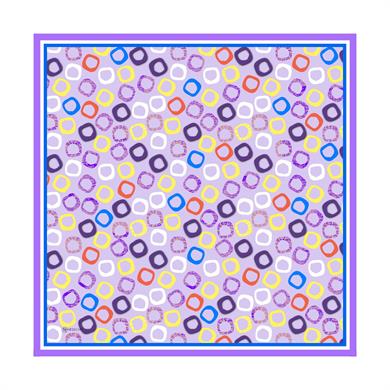 Loly Twill Scarf Lilac