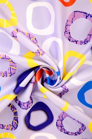 Loly Twill Scarf Lilac