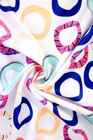 Loly Twill Scarf Powder