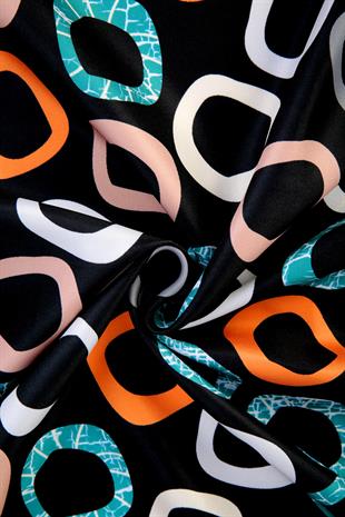 Loly Twill Scarf Black